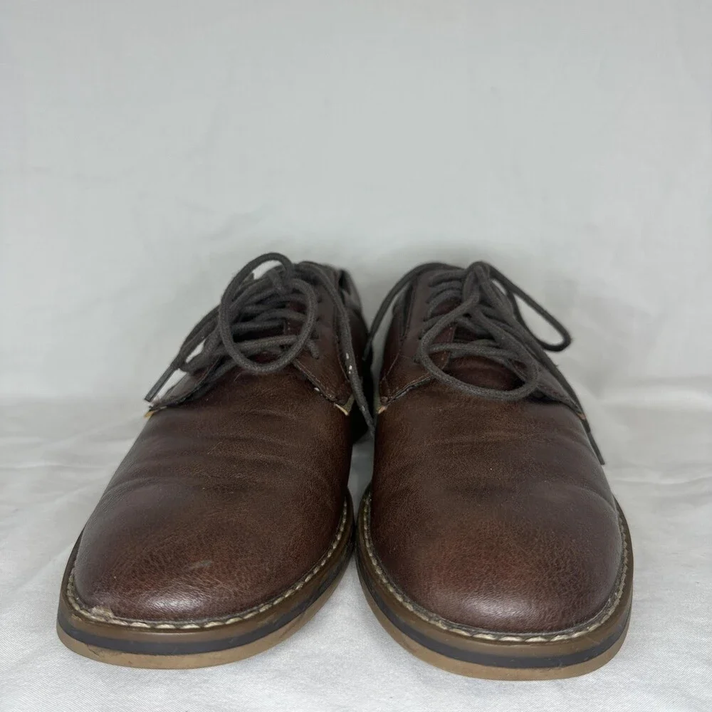 Parker & Sky Shoes Mens Size 7.5 Brown Oxford Dress Lace Up Derby KAYMIN 1075822